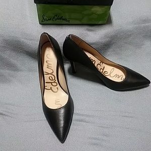 Sam Edelman Hazel Pump Black Leather